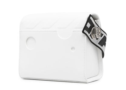 OFF-WHITE Binder 18 Shoulder Bag SS22 Diag Embossed White Black