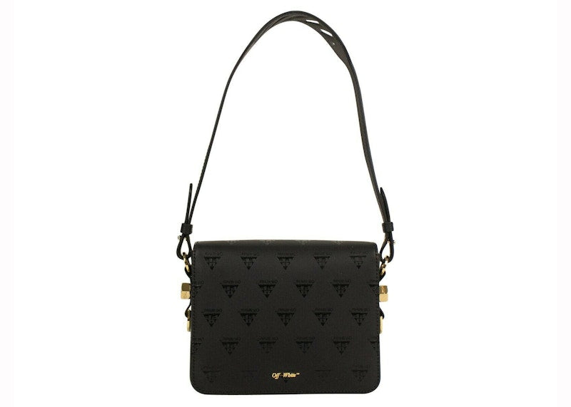 OFF-WHITE Binder Clip Bag Logo Black