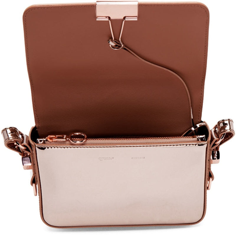 OFF-WHITE Binder Clip Bag Mirror Mini Rame