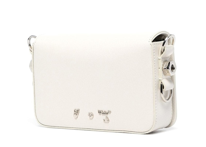 OFF-WHITE Binder Clip Shoulder Bag White Black Blue Pink