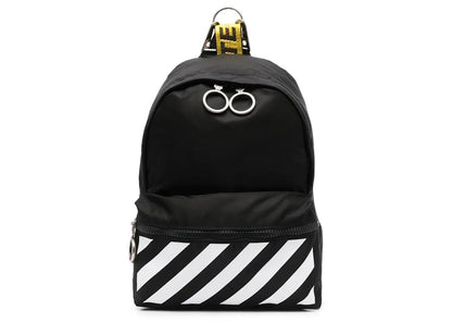 OFF-WHITE Binder Mini Backpack Black