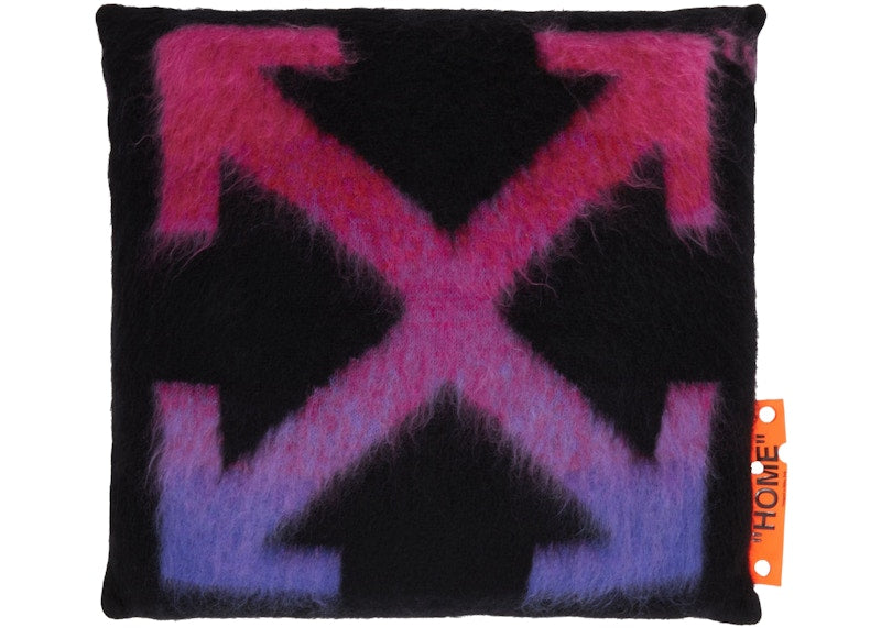 OFF-WHITE Black Gradient Large Cushion