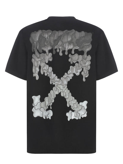 OFF-WHITE Black Make Over Tee Black/Grey