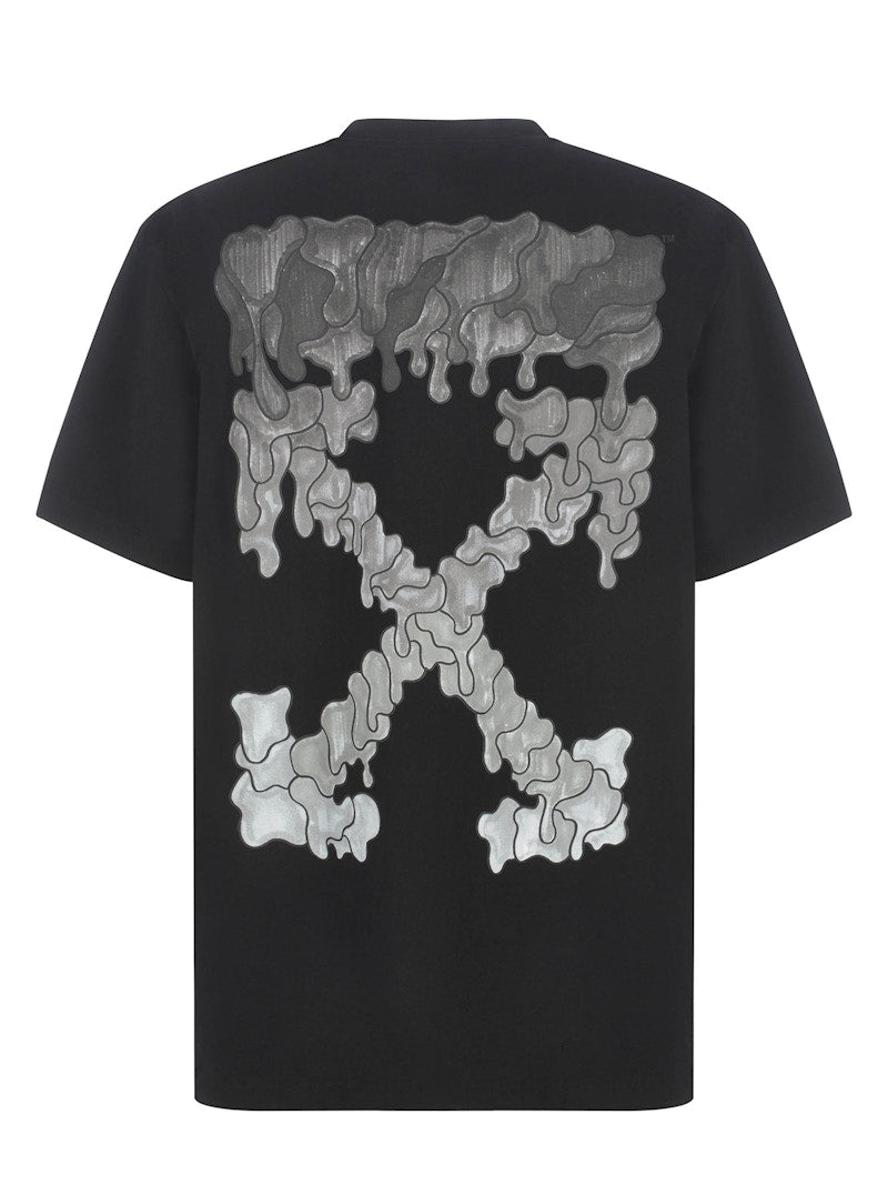 OFF-WHITE Black Make Over Tee Black/Grey