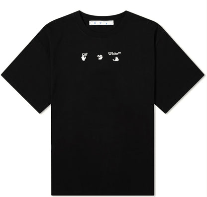 OFF-WHITE Black Make Over Tee Black/Grey