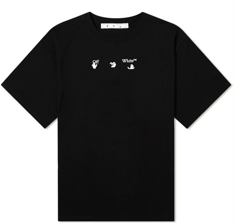 OFF-WHITE Black Make Over Tee Black/Grey