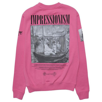OFF-WHITE Boat Print Sweatshirt Pink/Black