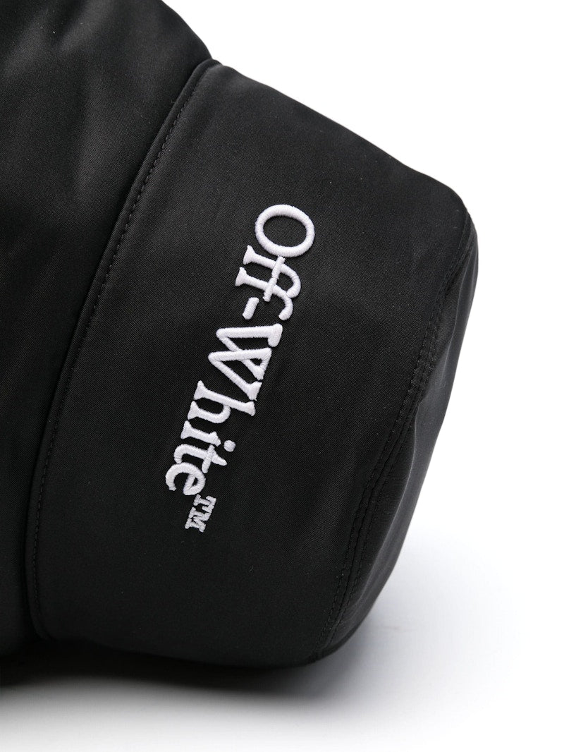 OFF-WHITE Bookish Bucket Hat Black/White