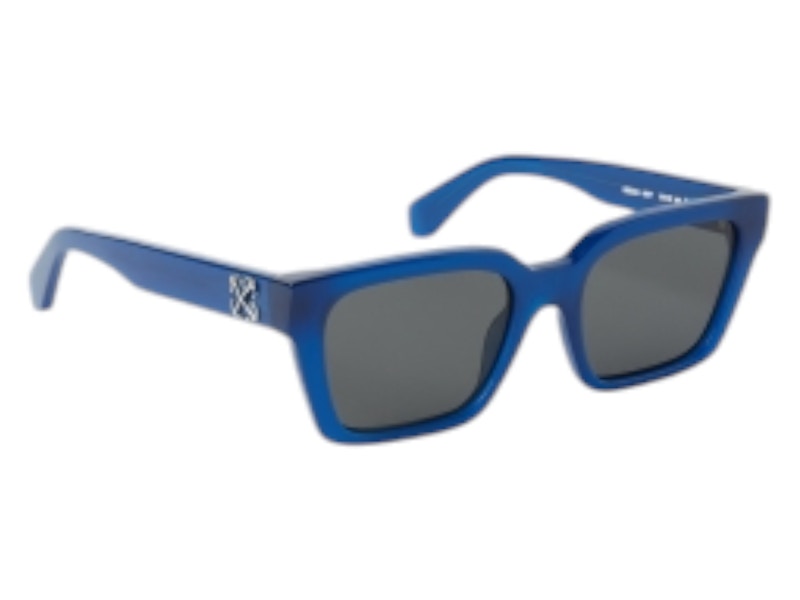 OFF-WHITE Branson Sunglasses Blue Dark Grey (OERI111S24PLA0014507-FR)