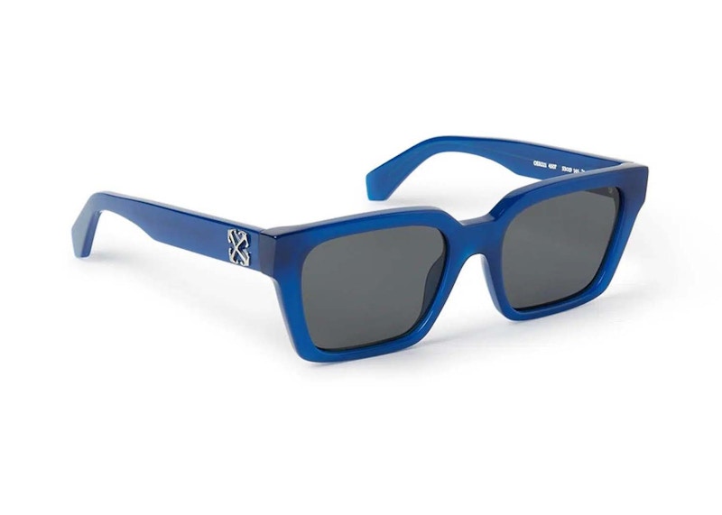 OFF-WHITE Branson Sunglasses Blue (OERI111S24PLA0014507)