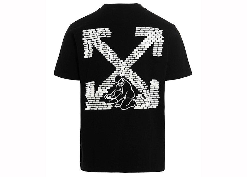 OFF-WHITE Bricks Arrow Slim S/S Tee Black