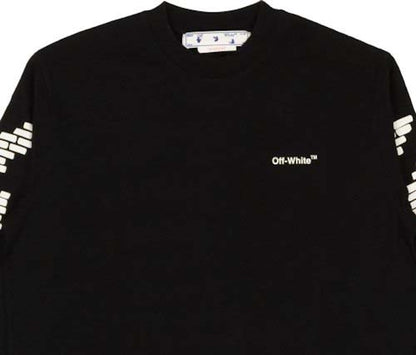 OFF-WHITE Bricks Skate L/S T-Shirt Black/White