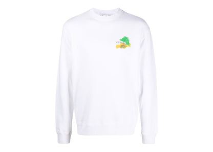 OFF-WHITE Brush Arrows Skate Crewneck White/Multi