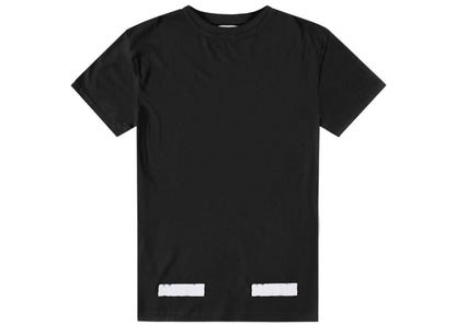 OFF-WHITE Brushed Diag T-shirt Black/White