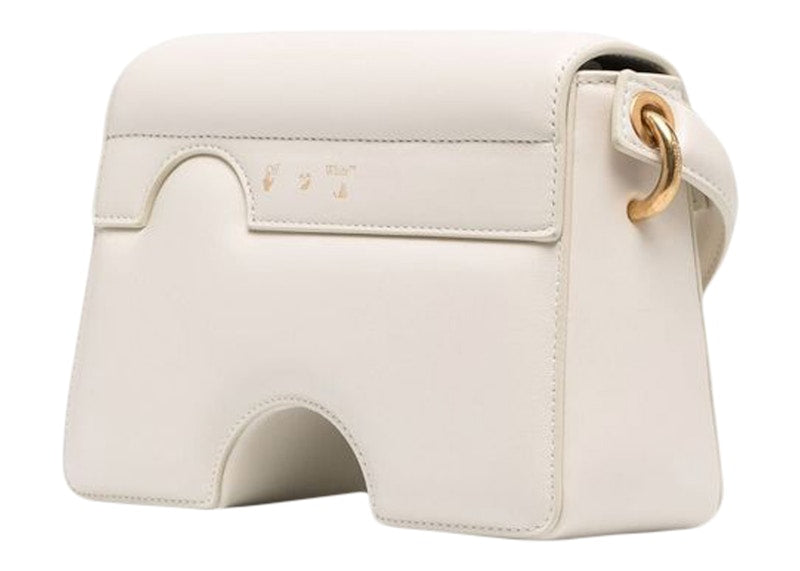 OFF-WHITE Burrow-22 Shoulder Bag Beige