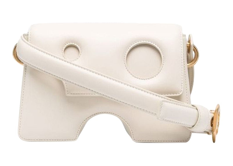 OFF-WHITE Burrow-22 Shoulder Bag Beige