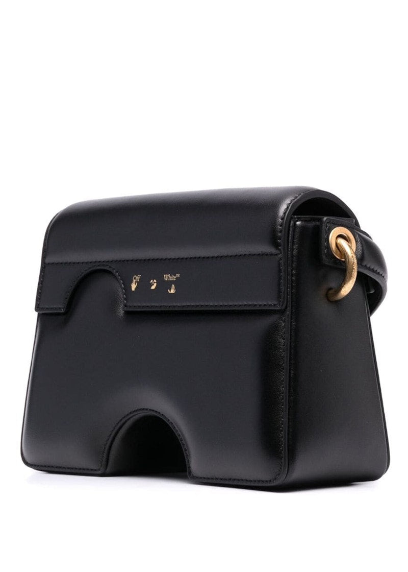 OFF-WHITE Burrow-22 Shoulder Bag Black