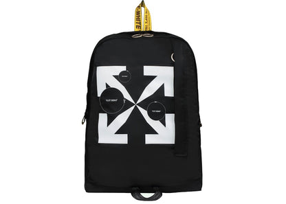 OFF-WHITE "CUT HERE" Backpack Black/White