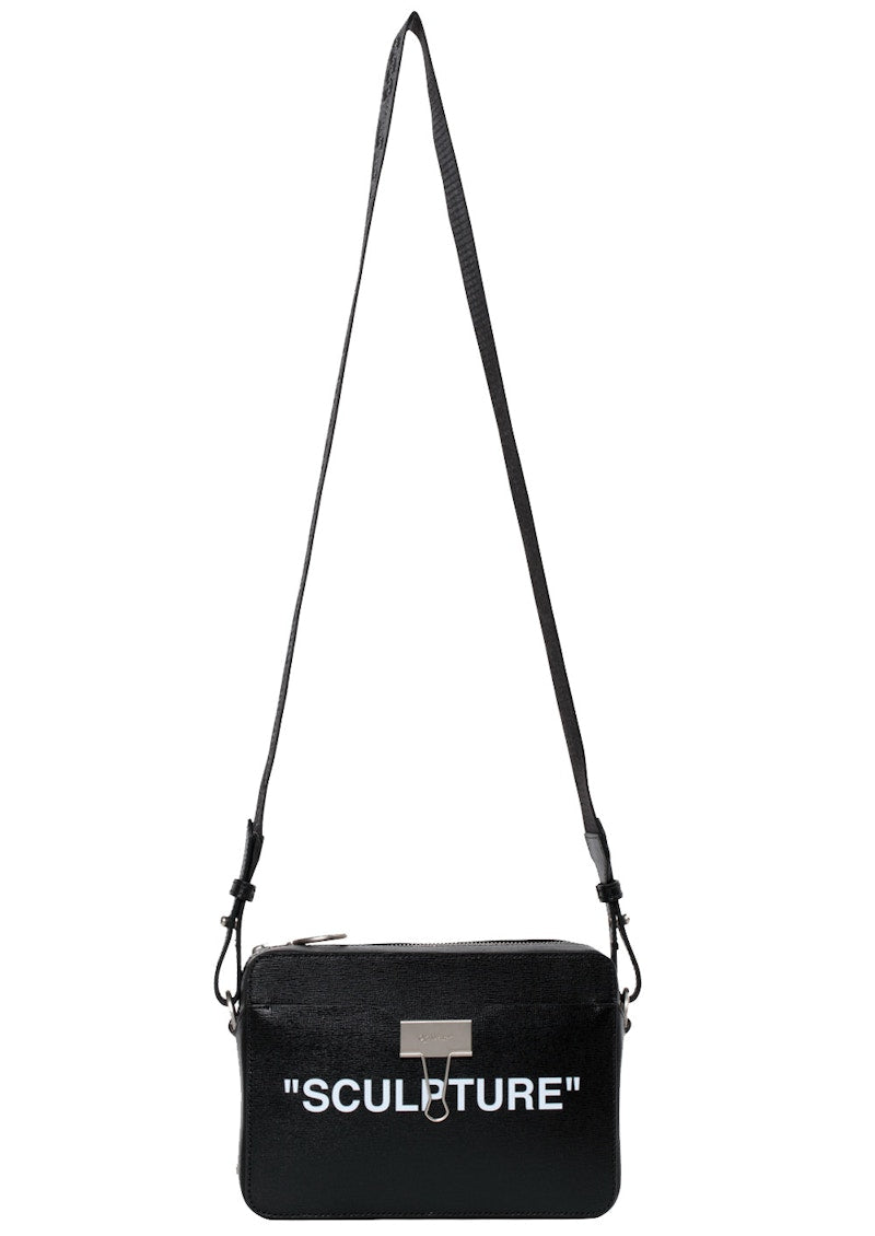 OFF-WHITE Camera Bag Sculpture Black White