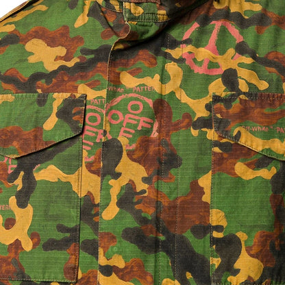 OFF-WHITE Camo Padded Field Jacket Camo/Black