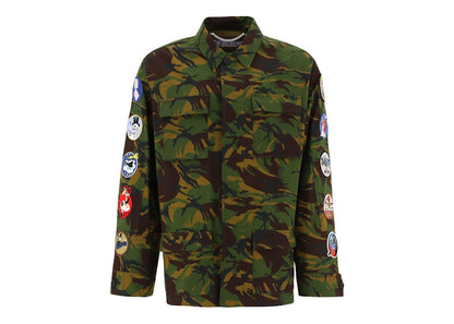 OFF-WHITE Camou Patch Field Jacket Army Green