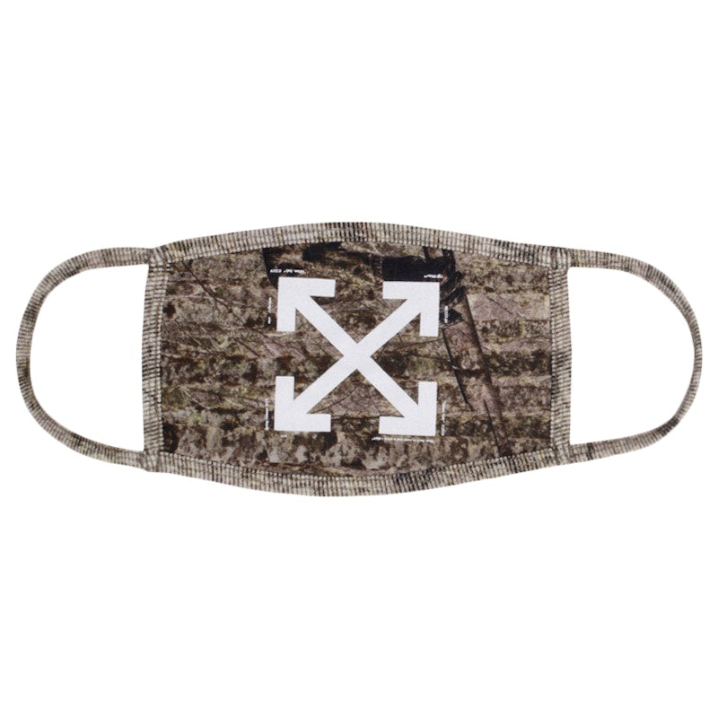 OFF-WHITE Camouflage Face Mask (SS19) Camo/White