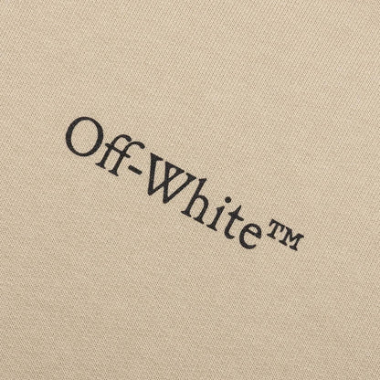 OFF-WHITE Caravag Crowning Over Hoodie Cream