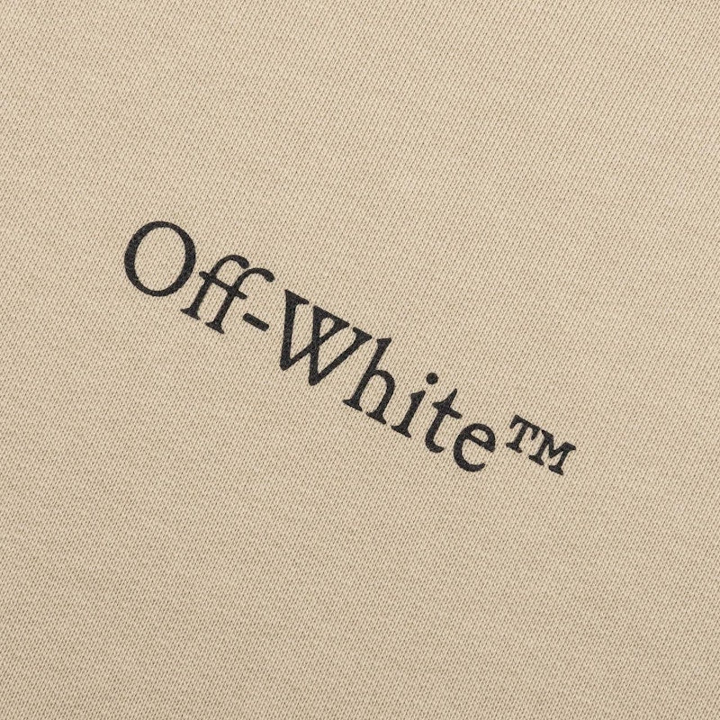 OFF-WHITE Caravag Crowning Over Hoodie Cream