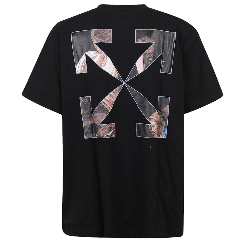 OFF-WHITE Caravaggio Angel S/S Over Tee Black