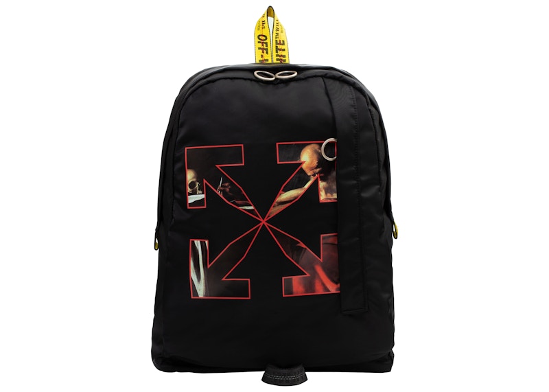 OFF-WHITE Caravaggio Easy Backpack Black/Red