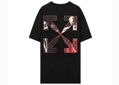 OFF-WHITE Caravaggio Jersey T-shirt Black