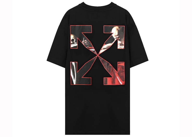OFF-WHITE Caravaggio Jersey T-shirt Black