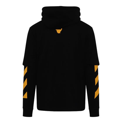 OFF-WHITE Caravaggio Painting Double Sleeve Hoodie Black