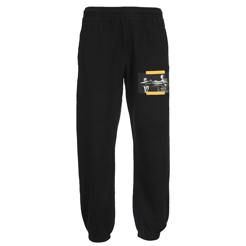 OFF-WHITE Caravaggio Painting Sweatpants Black