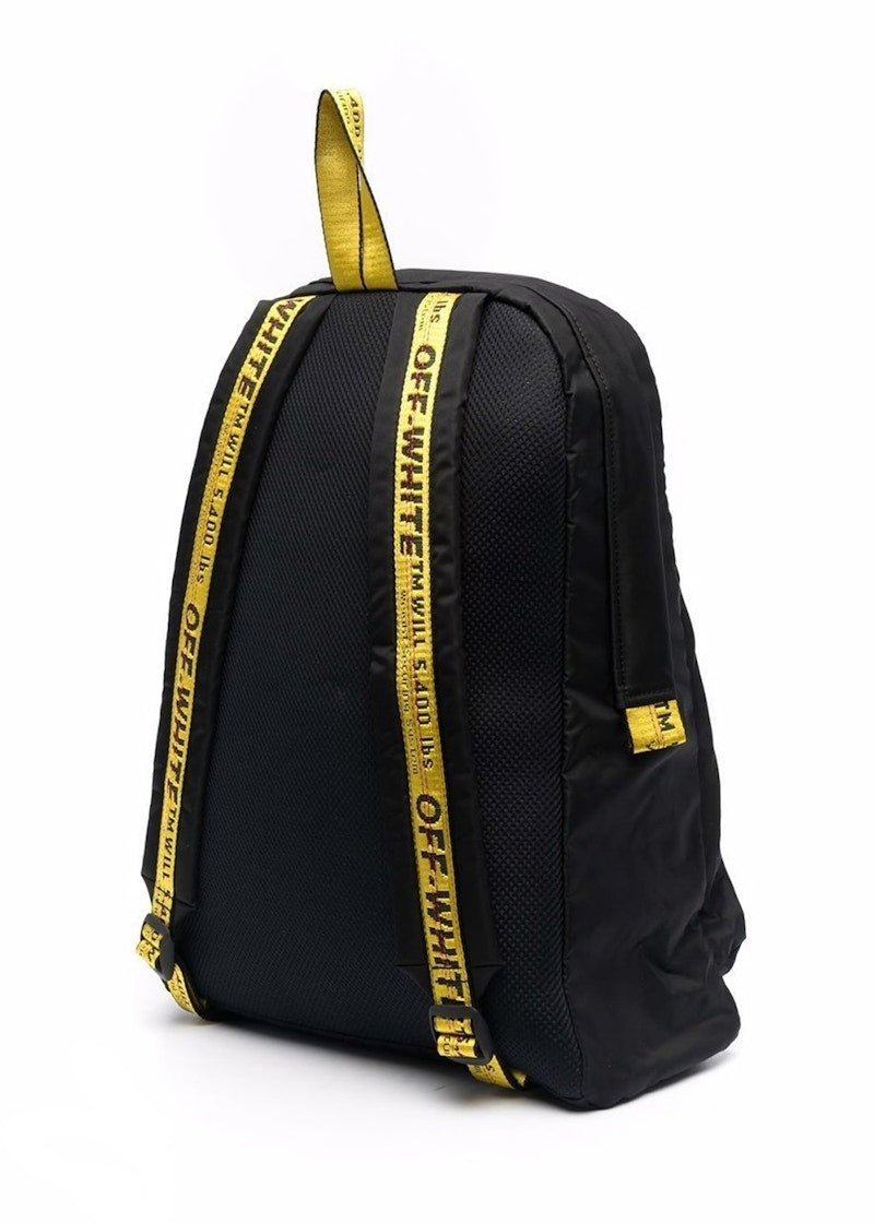 OFF-WHITE Caravaggio Saint Jerome Writing Arrows Backpack Black