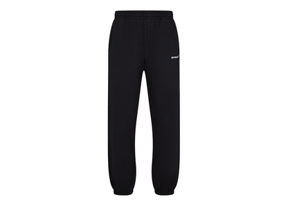 OFF-WHITE Caravaggio Saint Jerome Writing Diag Slim Fit Sweatpants Black/White