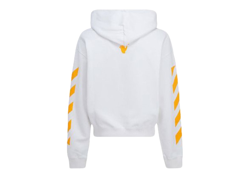 OFF-WHITE Caravaggio Saint Jerome Writing Print Hoodie White/Yellow/Black