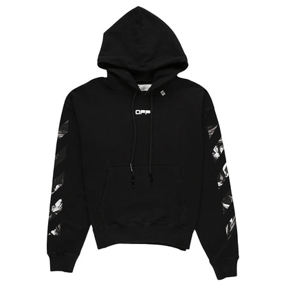 OFF-WHITE Caravaggio Square Over Hoodie Black/Multicolor