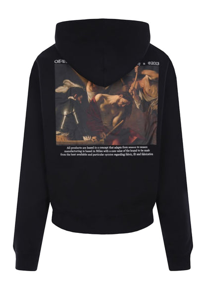 OFF-WHITE Caravaggio The Crowning With Thorns Hoodie Black/Multi