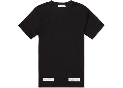 OFF-WHITE Carry Over Diag T-shirt Black/White