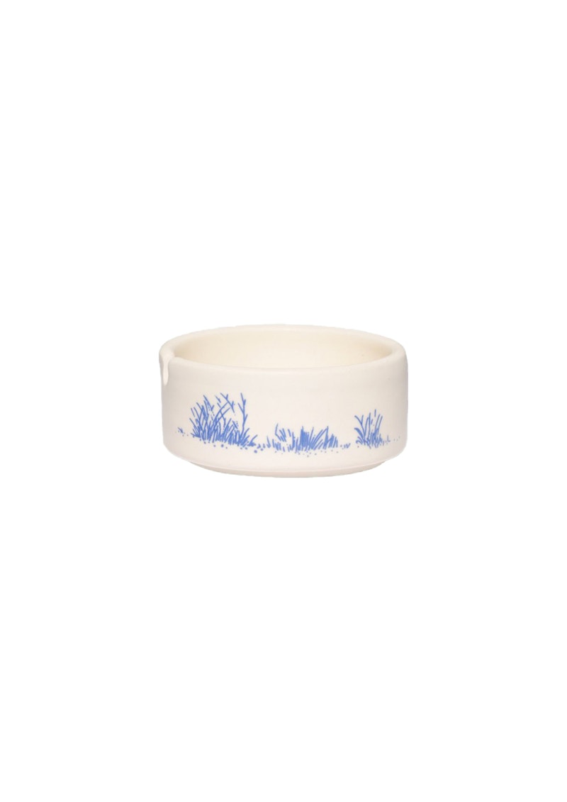 OFF-WHITE Ceramic Ashtray White/Brilliant Green