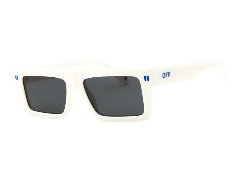 OFF-WHITE Chandler Sunglasses White Dark Grey (OERI13ZS25PLA0010107)
