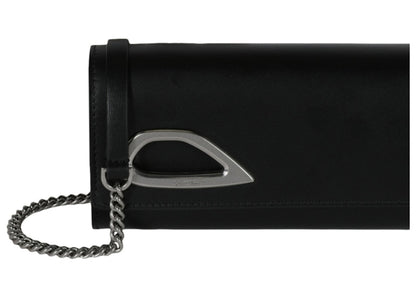 OFF-WHITE Clam Wallet On Chain Black