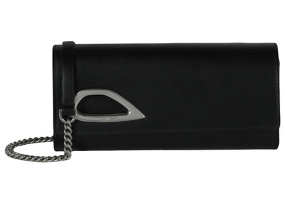 OFF-WHITE Clam Wallet On Chain Black