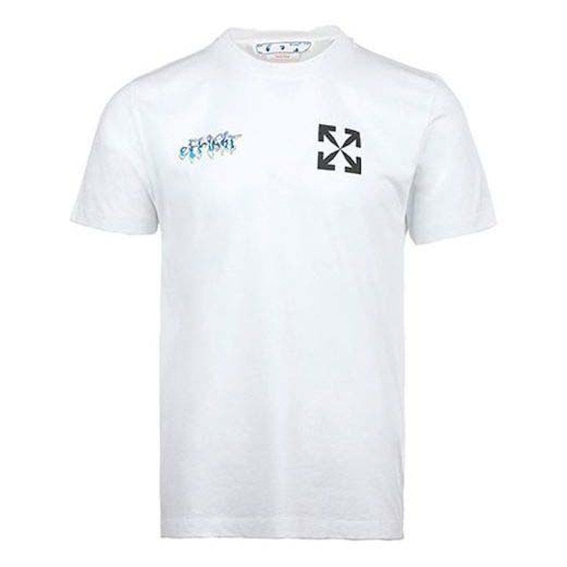 OFF-WHITE Classic Arrow Alphabet T-shirt White