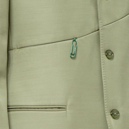 OFF-WHITE Contour Blazer Jacket Olive