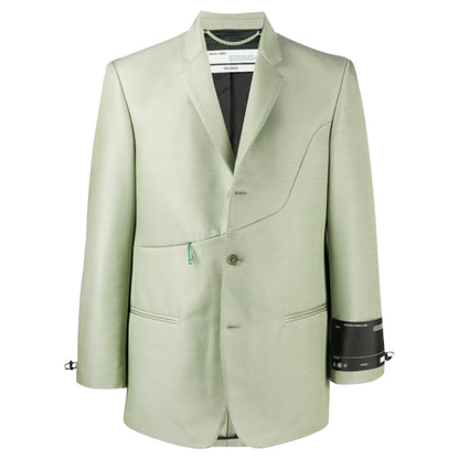 OFF-WHITE Contour Blazer Jacket Olive