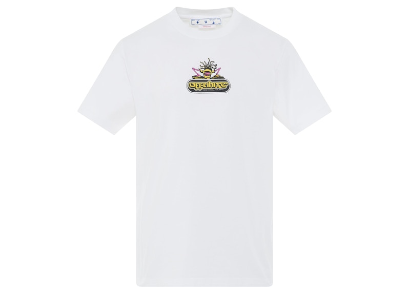 OFF-WHITE DJ Slim Fit T-Shirt White