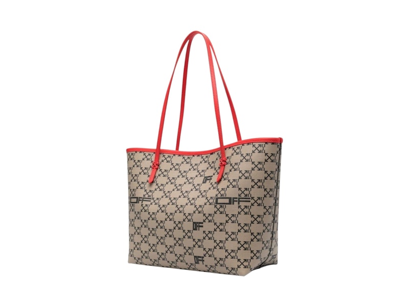 OFF-WHITE Day Off 33 OW Tote Brown