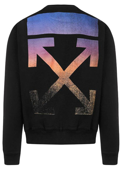 OFF-WHITE Degrade Arrows Crewneck Black/Multi